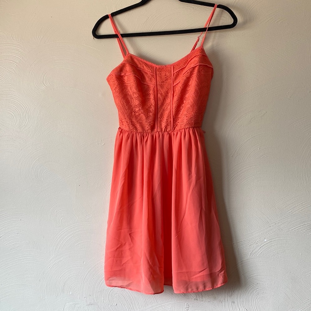 Maurice’s size 0 orange/pink sun dress